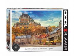 EUROGRAPHICS CASSE-TÊTE 1000 PIÈCES - QUARTIER PETIT CHAMPLAIN QUÉBEC #6000-5809